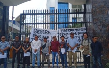 Dugaan Korupsi Dana Desa Lantosan I Paluta, ALMASAR-SUMUT Geruduk Kantor Kejati Sumut