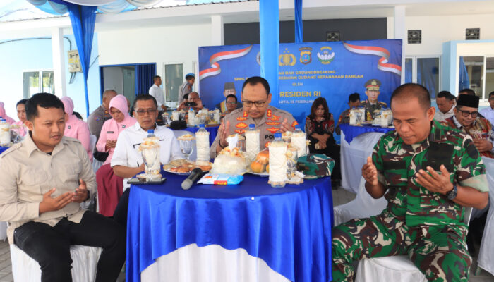 Presiden RI Prabowo Subianto Resmikan 1.072 SPPG dan 18 Gudang Ketahanan Pangan, Termasuk SPPG MBG Polres Langkat 1 Salapian