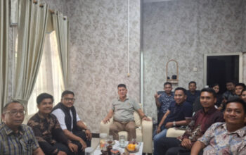 Anggota DPRD Langkat Terima Audiensi Ketua Porseni Permata GBKP.