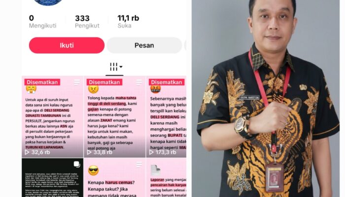 Akun Medsos Dinda Larasati Sebarkan Hoaks Besar, Pemkab Deli Serdang Akan Ambil Langkah Hukum