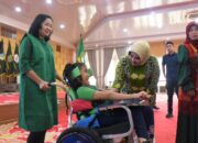Deli Serdang Terima Bantuan 20 Kursi Roda Adaptif Khusus Anak