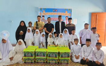 Ramadan Penuh Berkah, Sat Narkoba Polresta Deli Serdang Tebar Kepedulian di Rumah Yatim Beringin