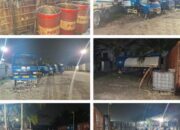 Gudang llegal Digerebek Tim Gabungan, 150 Ton BBM Subsidi Diamankan