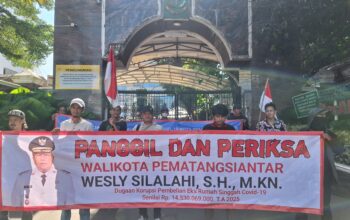 Rp14,5 Miliar Diduga Mark Up dan KKN, Massa Dorong Kejagung Periksa Walikota Pematangsiantar