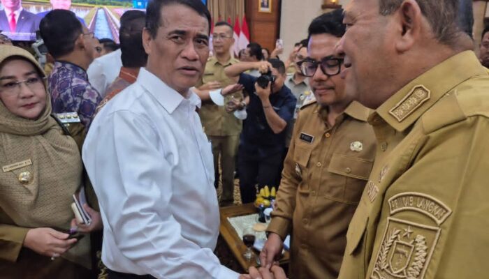 Bupati Syah Afandin Hadiri Rakornas Kementan, Perkuat Pertanian Langkat Hadapi Kemarau 2026
