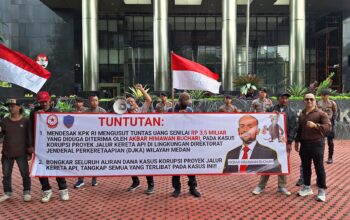 GARANSI dan AMMPUH Desak KPK Periksa Akbar Himawan Buchari Terkait Dana Rp3,5 Miliar Kasus Kereta Api Medan