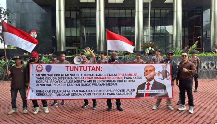 GARANSI dan AMMPUH Desak KPK Periksa Akbar Himawan Buchari Terkait Dana Rp3,5 Miliar Kasus Kereta Api Medan