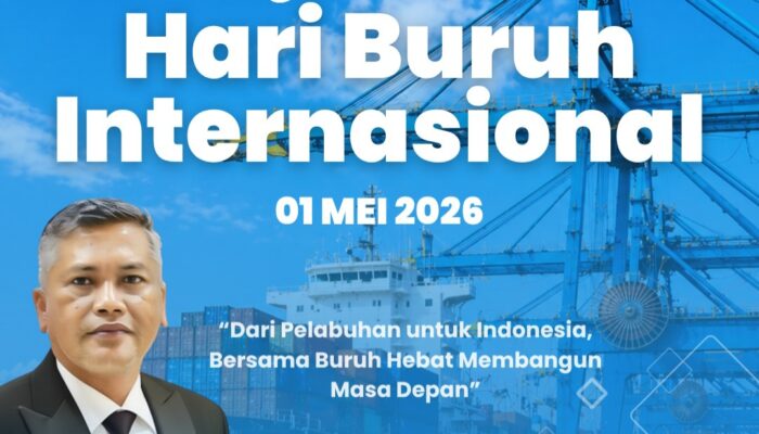 Pelindo Regional 1 Peringati Hari Buruh Internasional 2026, Tegaskan Peran Strategis Pekerja Pelabuhan