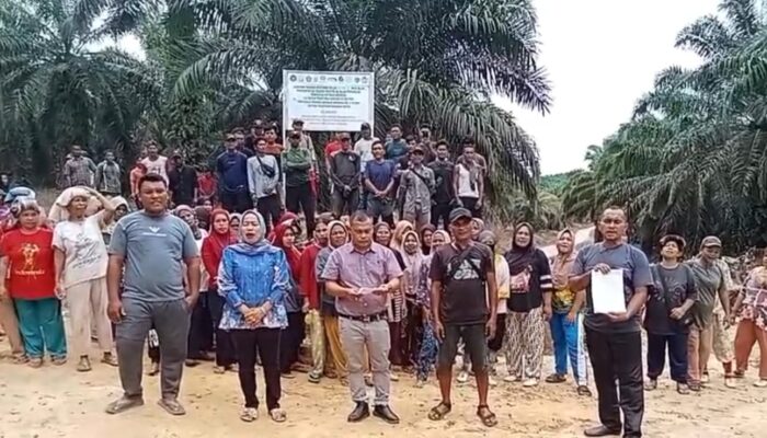 Tuding PT Barapala Mafia Tanah, Masyarakat Luat Unterudang Minta Polisi Jangan Hentikan Kasus