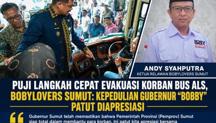 Bobylovers Sumut Apresiasi Kepedulian Bobby Nasution terhadap Korban Bus ALS: Tak Tebang Pilih, Semua Dibantu