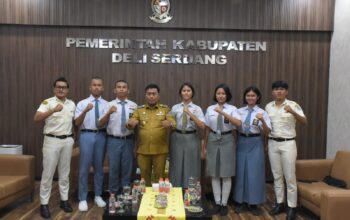 Wabup Lom Lom Lepas Empat Putra-Putri Terbaik Deli Serdang, Siap Harumkan Nama Sumut di Seleksi Paskibraka Provinsi
