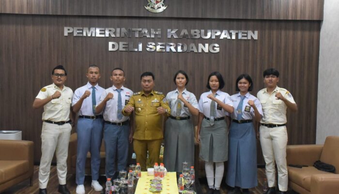 Wabup Lom Lom Lepas Empat Putra-Putri Terbaik Deli Serdang, Siap Harumkan Nama Sumut di Seleksi Paskibraka Provinsi