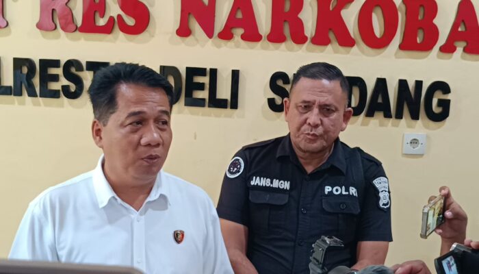 Perang Total Melawan Narkoba! Polresta Deli Serdang Bongkar 28 Kasus dalam Sebulan, 860 Gram Sabu dan 40 Batang Ganja Disita