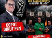 Blackout Lumpuhkan Sumatera, Formappel’RI Murka: “Dirut PLN Jangan Cuma Minta Maaf, Harus Dicopot dan Audit Total Perusahaan!”
