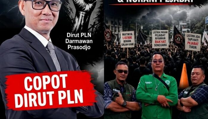 Blackout Lumpuhkan Sumatera, Formappel’RI Murka: “Dirut PLN Jangan Cuma Minta Maaf, Harus Dicopot dan Audit Total Perusahaan!”