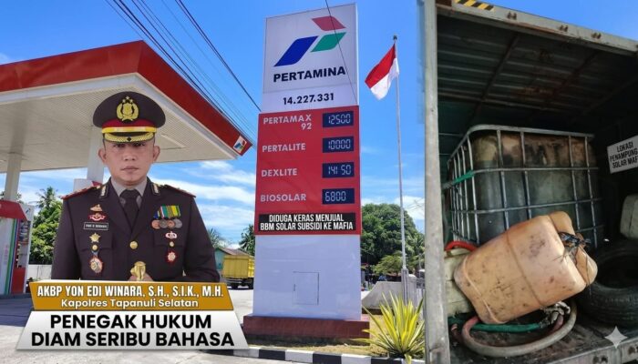Diduga Ada yang Dilindungi? Kasus Mafia BBM Subsidi di Tapsel Disorot, SPBU Diduga Pemasok Solar Ilegal Belum Tersentuh Hukum