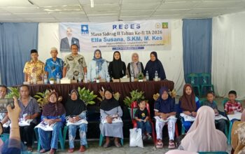 Reses Di Desa Perkebunan Pulo Rambung, Anggota DPRD Langkat Elfa Susana, S.KM, M.Kes, Serap Keluhan Jalan Seribu Lobang dan Penerangan Jalan
