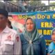 Bak Arak-Arakan Kemenangan, Ratusan Pendukung Kawal Terang Lesmana Nomor 02 Guncang Batu Lokong