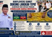 Bobylovers Sumut Dukung Langkah Tepat Gubernur dan Satgas Pangan Stabilkan Harga Minyakita