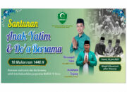 Sambut 10 Muharram, PW HIMMAH Sumut Gelar Doa Bersama dan Santunan Anak Yatim