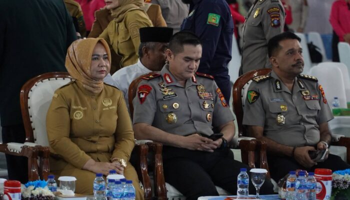 Wabup Tiorita Sambut Bhakti Kesehatan HUT Bhayangkara di Langkat