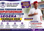 ‎Darurat Daya Tampung! Hak Pendidikan Anak di Pantai Labu Terancam, LPA Desak Gubernur Sumut Segera Tambah RKB