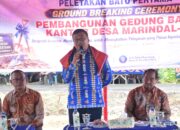 Bupati Apresiasi Pembangunan Kantor Desa Marindal II Berbasis Swadaya Masyarakat