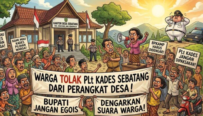 Tolak Plt Keuchik Dari Perangkat Desa, Ratusan Warga Surati Bupati Oyon
