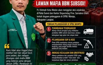 Duga Ada Mafia BBM di SPBU Wampu Langkat, PC HIMMAH Medan Bakal Demo Polda dan Disperindag Sumut