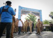 Bupati Tinjau Lanjutan Pengaspalan Jalan Paluh Gelombang Percut Sei Tuan