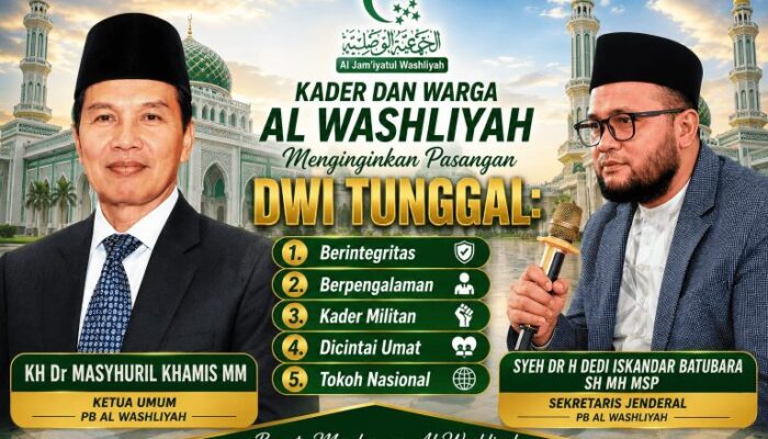 Disebut Pasangan ‘Dwi Tunggal’, ISARAH Sumut Yakini Masyhuril Khamis dan Dedi Iskandar Bawa Kemaslahatan