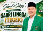 Sadri Lingga Nahkodai PKB Aceh Singkil, Targetkan Kursi Pimpinan DPRK Kedepan