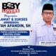 ‎Ketua Bobylovers Ucapkan Selamat: Syah Afandin Resmi Pimpin PAN Sumut, Zulkifli Hasan Sebut Pelantikan Terbaik se-Indonesia