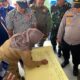 Kapolsek Medan Labuhan Pimpin Pengamanan Aksi Unjuk Rasa Damai Di Desa Manunggal