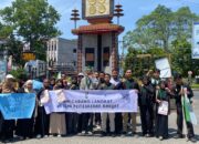 Soroti Kebijakan Pemerintah, HMI Cabang Langkat Gelar Mimbar Bebas dan Aksi Solidaritas di Bundaran Stabat