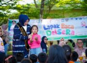 Lapak Baca DELSERA Hidupkan Semangat Literasi Anak, Keceriaan Warnai Batang Kuis