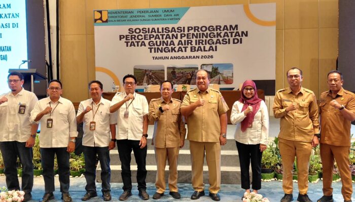 ‎Program P3-TGAI 2026 Sentuh 57 Lokasi, Petani Deli Serdang Jadi Motor Utama Perbaikan Irigasi
