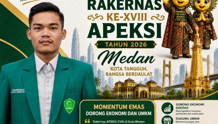 Rakernas APEKSI XVIII 2026 di Medan, HIMMAH: Momentum Emas Dorong Ekonomi dan UMKM