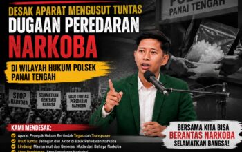 Soroti Lapak Sabu di Ajamu, SMP-SU Sebut Wilayah Hukum Panai Tengah dan Bilah Hilir Darurat Narkoba