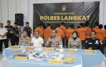 Paparan Kapolres Langkat Ungkap 33 Kasus Narkotika Dalam Ops Antik Toba 2026