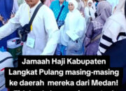 Miris, Jemaah Haji Pulang ke Langkat Tanpa Akomodasi Bus, Kewajiban Pemkab Jadi Sorotan