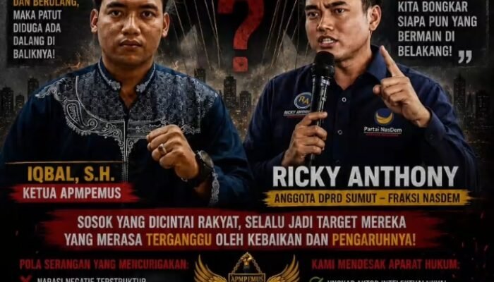 APMPEMUS: Sosok Ricky Anthony Dimata publik, Fitnah Diduga Bermuatan Kepentingan—Bongkar Dalangnya!