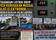 Tegangan Listrik Drop Picu Kerusakan Massal Alat Elektronik, Warga Kualuh Hilir Labura Ancam Demo Kantor PLN