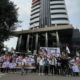 DPP GARANSI dan AMPPUH Geruduk KPK, Massa Aksi Sebut Wesly Silalahi Wali Kota Terkorup di Indonesia