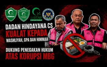 Dadan Hindayana CS Kualat Kepada Washliyah, GPA dan HIMMAH Dukung Penegakan Hukum Atas Korupsi MBG
