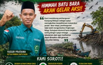 Soroti Potensi Dampak Lingkungan Proyek Kampung Nelayan Merah Putih, HIMMAH Batu Bara akan Gelar Aksi