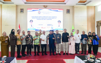 Wabup Deli Serdang Sambut DPRD Sumut, Lom Lom Tegaskan Sinergi Kunci Wujudkan Pembangunan Berkualitas