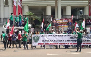 PP HIMMAH Demo Kejagung, Desak Bongkar,Seluruh Dugaan Kasus Yang Menyeret Febrie Ardiansyah