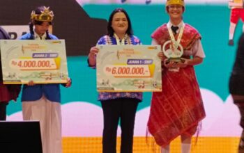 Siswi SMP Negeri 1 Lubuk Pakam Harumkan Nama Deli Serdang, Raih Juara 1 Nasional Trakindo Inovakids 2026
