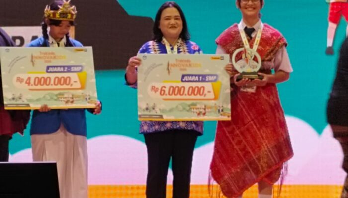 Siswi SMP Negeri 1 Lubuk Pakam Harumkan Nama Deli Serdang, Raih Juara 1 Nasional Trakindo Inovakids 2026